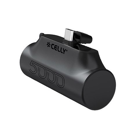 Celly PBC5000BK Powerbank 5000 mAh Schwarz