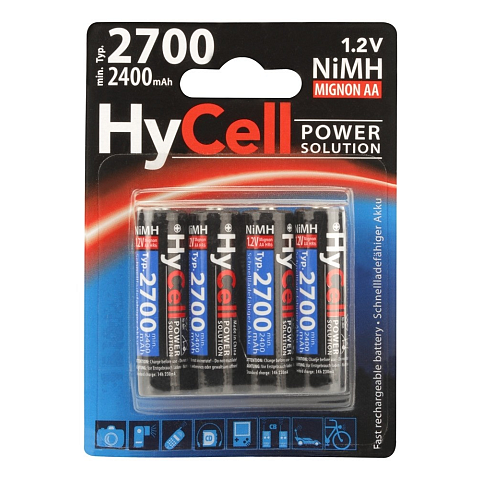 HyCell 5030682 Haushaltsbatterie Wiederaufladbarer Akku AA Nickel-Metallhydrid (NiMH)