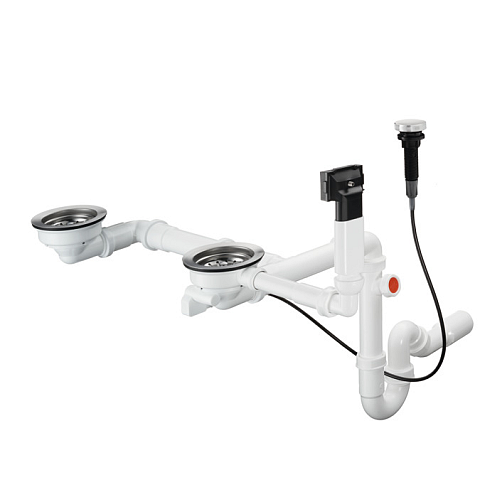 Hansgrohe 43938000 Geruchverschluss für Bad & Dusche Badefallen