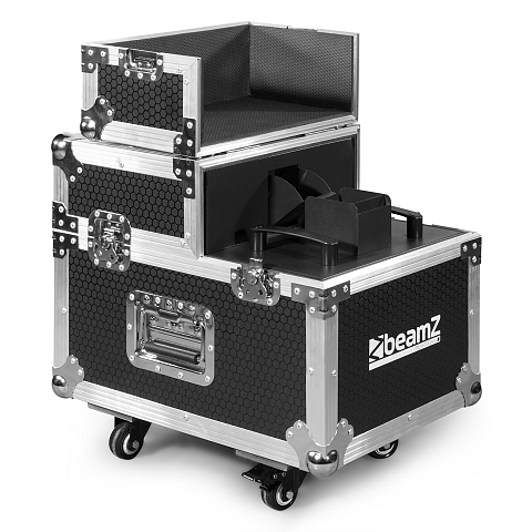 BeamZ HZ3000 Öl Dunstmaschine/Hazer Schwarz, Silber