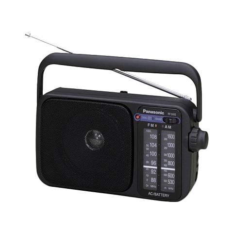 Panasonic RF-2400D Tragbar Analog Schwarz