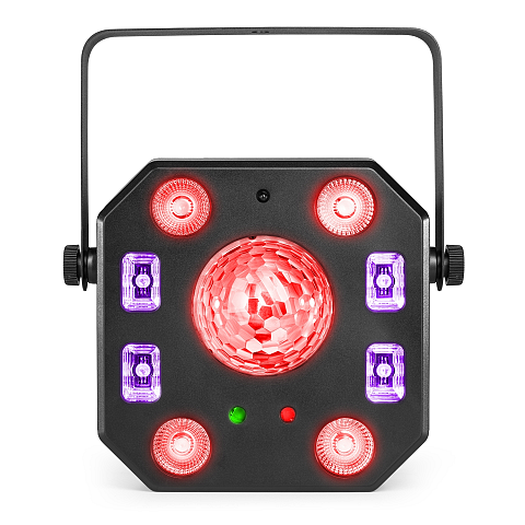BeamZ 153.692 Stroboskop & Disco-Licht Für die Nutzung im Innenbereich geeignet Disco-Laserprojektor & Stroboskop Schwarz