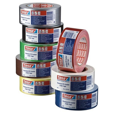 TESA Nastro adesivo in tela plastificata 50mm x 25m