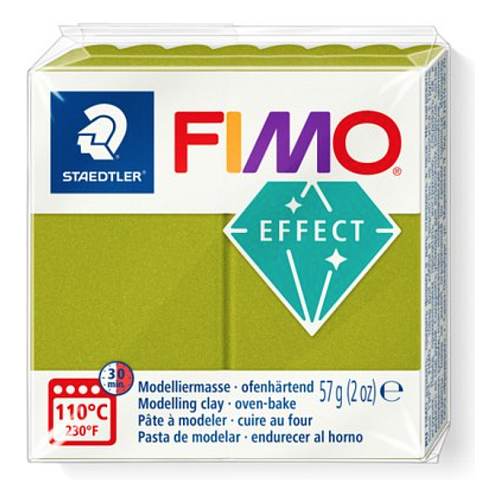 Staedtler FIMO 8010-51 Töpferei-/ Modellier-Material Töpferton 57 g Grün, Metallisch 1 Stück(e)
