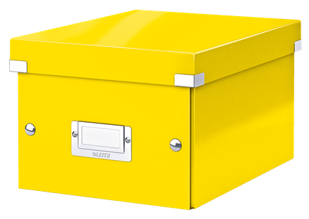 Leitz Click & Store WOW Aufbewahrungsbox Rechteckig Karton Gelb