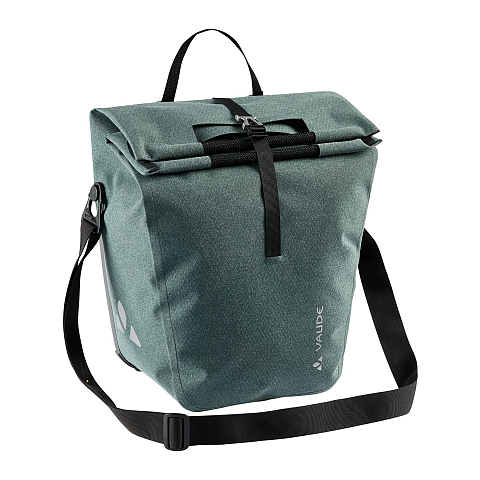 VAUDE ReCycle Back Single Hinten Fahrradtasche 30 l Stoff, Polyamid, Polyester, Polyurethan Grün