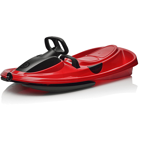 Gizmo Riders Stratos Schneerennfahrer Schwarz, Rot Polyethylen