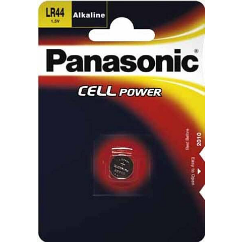 Panasonic 30001106 Haushaltsbatterie Einwegbatterie LR44 Alkali