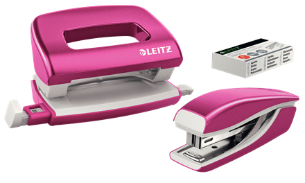 Leitz 55612023 Tacker Metallisch, Pink