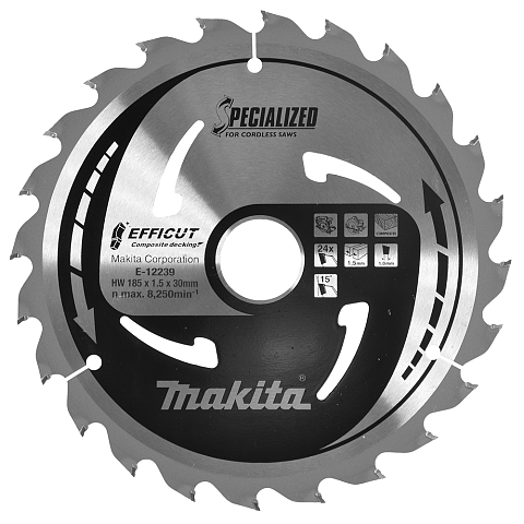 Makita E-12239 Kreissägeblatt 18,5 cm 1 Stück(e)