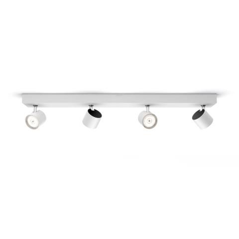 Philips WarmGlow LED Star Decken-/Wandspot, 4x