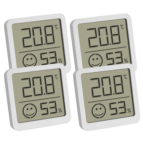 TFA-Dostmann 30.5053.02.04 Umgebungsthermometer Elektronisches Umgebungsthermometer Drinnen Weiß