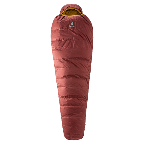 Deuter Astro 300 Erwachsener Mumienschlafsack Ripstop Rot, Gelb