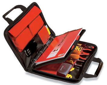 Plano 554TB Schwarz, Rot Polyester