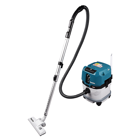 Makita VC003GLZ Staubsauger 15 l Trommel-Vakuum Trocken&Nass