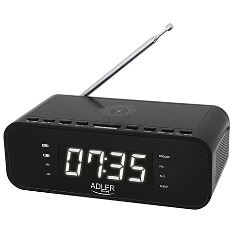 Adler AD 1192B Wecker Digitaler Wecker Schwarz