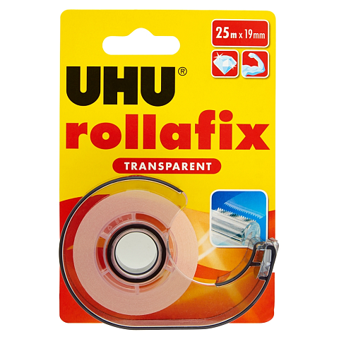 UHU Rollafix trasparente Transparent 1 Stück(e)