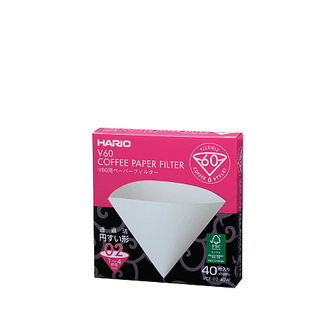 Hario VCF-02-40W Kaffeemaschinenteil & -zubehör Kaffeefilter