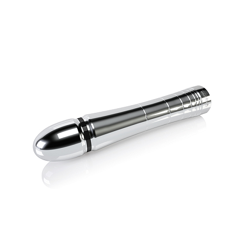 Mystim Glossy Glen Fantasie-Dildo Analverkehr, Vaginaler Sex Metallisch Aluminium 140 mm 3,2 cm