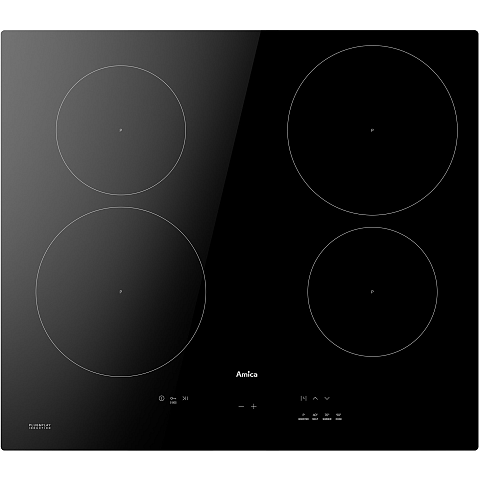 Amica DI 6410 PPB Kochfeld Schwarz Integriert 59.2 cm Zonen-Induktionskochfeld 4 Zone(n)