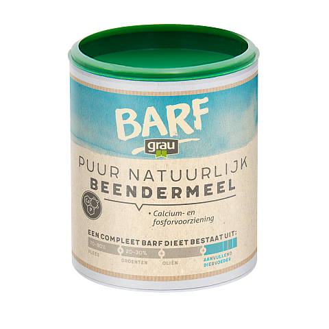 Grau Dog Naturreines Knochenmehl