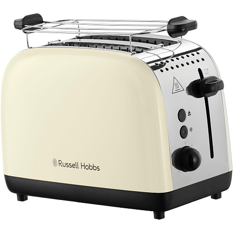 Russell Hobbs 26551-56 Toaster 6 2 Scheibe(n) 1600 W Cremefarben, Silber