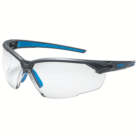 Uvex suXXeed Schutzbrille Blau, Grau