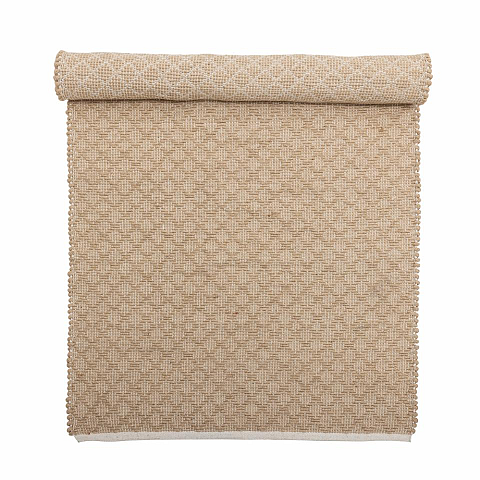 Bloomingville Lamar Drinnen Bodenmatte Rechteck Jute Natürlich/Natur