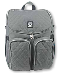 Dooky 5128201 Windeltasche Rucksack Grau