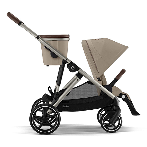 CYBEX Gazelle S Traditioneller Kinderwagen 1 Sitz(e) Beige, Graubraun