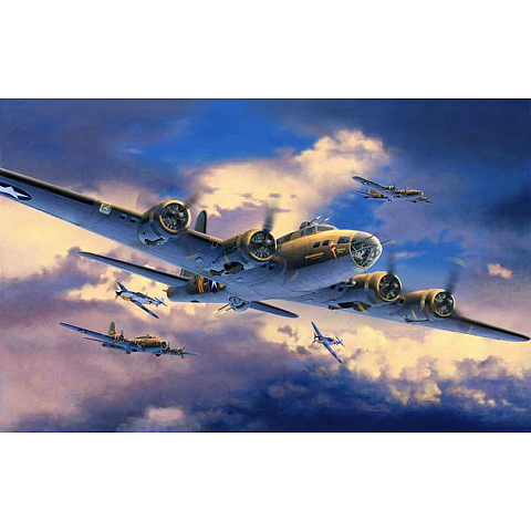 Revell B-17F Memphis Belle Starrflügelflugzeug-Modell Montagesatz 1:72