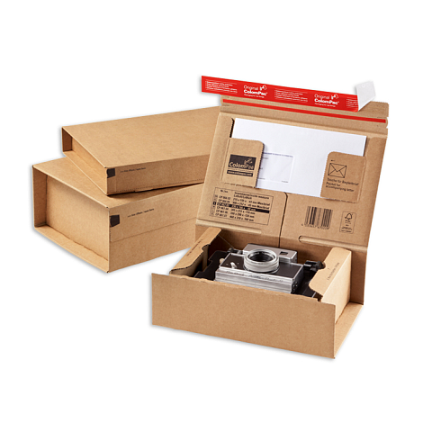 Colompac CP067.06 Paket Verpackungsbox Braun 10 Stück(e)