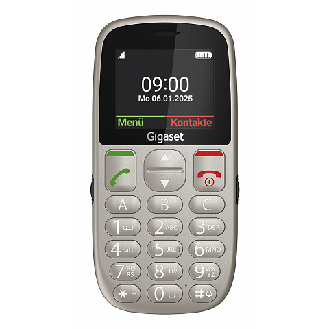 Gigaset GL395 5,59 cm (2.2") 90 g Grau Seniorentelefon