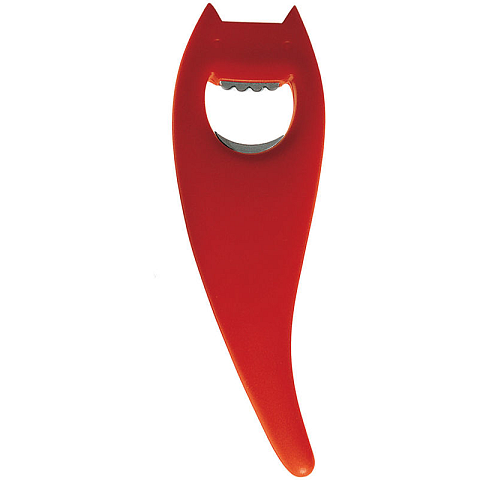 Alessi ABC01 R Flaschenöffner Rot