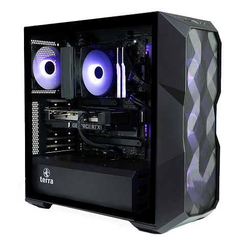 TERRA PC-GAMER ELITE 2 Intel® Core™ i5 i5-14600KF 16 GB DDR4-SDRAM 1 TB SSD NVIDIA GeForce RTX 5060 Ti Windows 11 Home Midi Tower Schwarz
