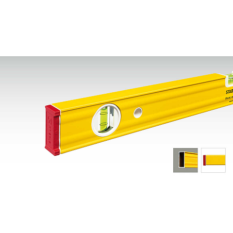 Stabila 19163 Wasserwaage 0,4 m Rot, Gelb