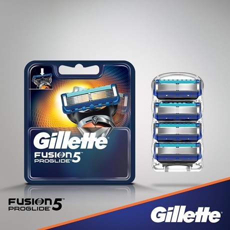 Gillette Fusion5 Proglide Rasierklingen Mehrfarbig