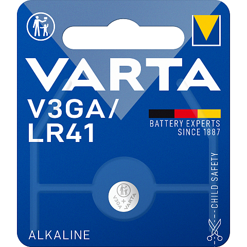 Varta 24261 101 401 Haushaltsbatterie Einwegbatterie LR41 Alkali