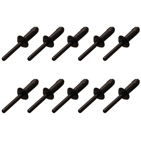 BGS technic 8463-3 Nietenzubehör Schwarz 10 Stück(e)