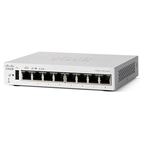 Cisco C1200-8T-D Netzwerk-Switch Managed L2/L3 Gigabit Ethernet (10/100/1000) Weiß