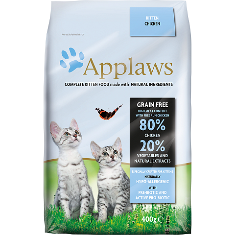 Applaws 5060122491419 Katzen-Trockenfutter 2 kg Kitten Huhn