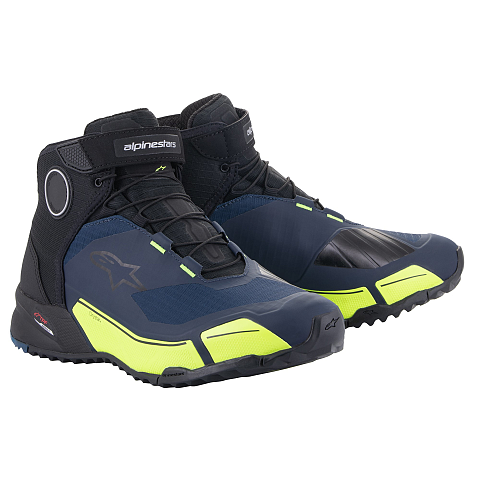 Alpinestars 2611820-1705-8 Motorrad-Schuh Männlich Erwachsener Schwarz, Blau, Gelb