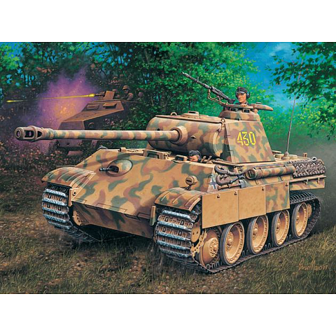 Revell PzKpfw V PANTHER Ausf.G Tank model Montagesatz 1:72