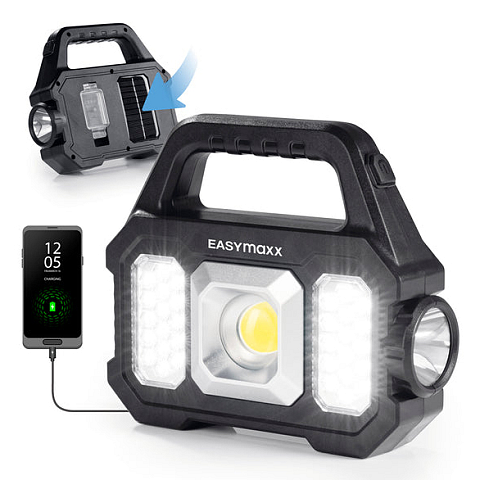 MAXXMEE 12899 Taschenlampe Schwarz COB LED