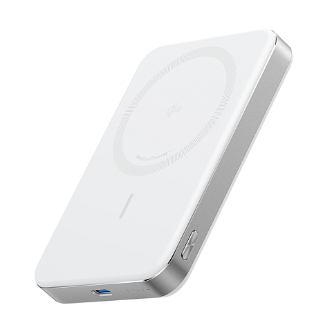 Anker A1664H21 Powerbank 10000 mAh Kabelloses Aufladen Weiß