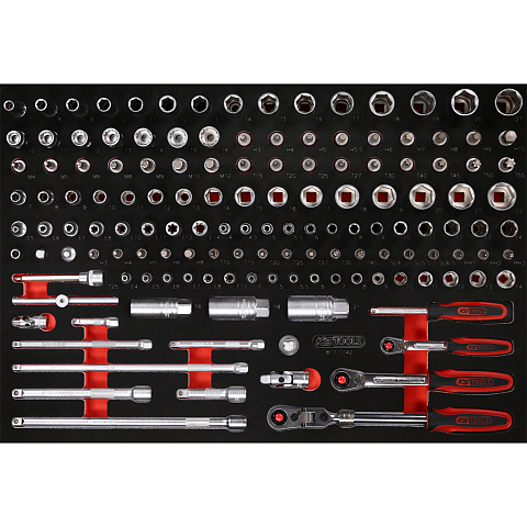 KS Tools 811.1142 Steckdosen/Steckdosen-Set Steckschlüssel-Satz