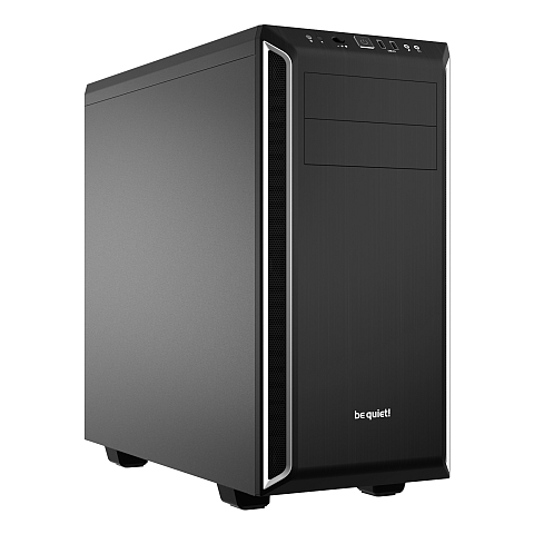 be quiet! Pure Base 600 Midi Tower Schwarz, Silber