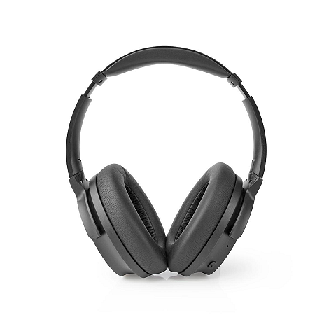 Nedis HPBT3261BK Kopfhörer & Headset Verkabelt & Kabellos Kopfband Anrufe/Musik USB Typ-C Bluetooth Schwarz