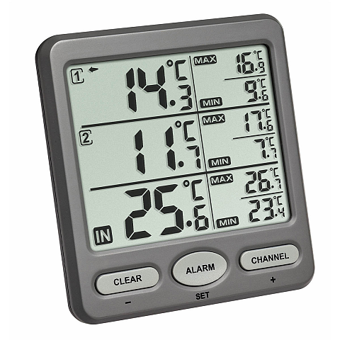 TFA-Dostmann 30.3062 Drinnen/Draußen Temperatursensor Freistehend Kabellos