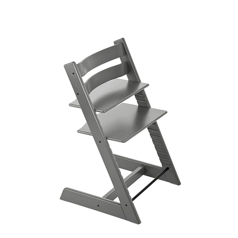 Stokke Tripp Trapp Baby-/Kinder-Hocker Harter Sitz Grau